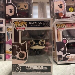 Funko Pop Batman Returns Catwoman Black and White Figure